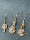 Zareen Earrings and Teeka