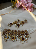 Ruby Bloom Pearl Set