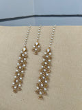 Garland Earrings and Teeka