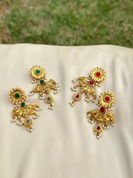 Sooraj Mukhi Earrings