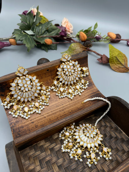 Amara Earrings and Teeka