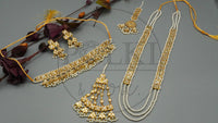 Pearl Gold Bridal Set