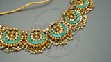 Shahjehan Choker Set - Turquoise