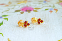 Kundan Jaali Studs