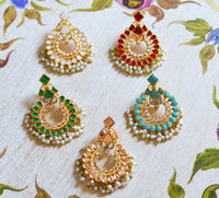 Dhanak Kundan Earrings