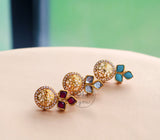 Kundan Jaali Studs