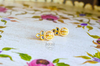 Kundan Jaali Studs